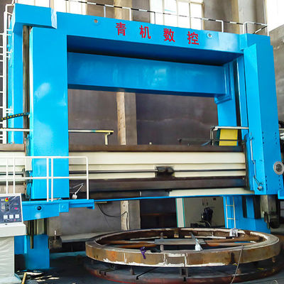 CK5250 CNC 쌍 기둥 수직 톱니 중량 정밀 가공 대 부품