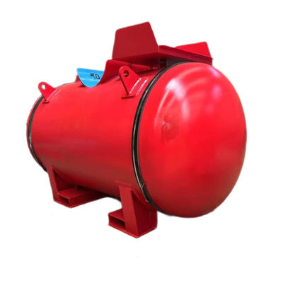 6 바 화학 압력 저장 탱크 -40- 70 C 설계 온도 및 1600L 용량